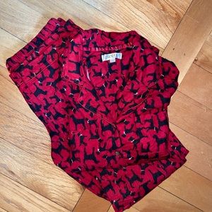 Orvis Women’s Long Sleeve Pajamas Size Small